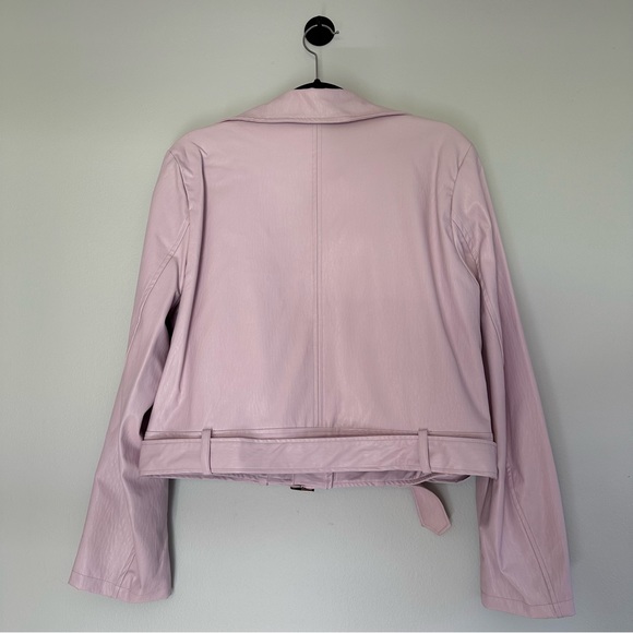 Nasty Gal Faux Leather Moto Jacket (NWT) - Picture 4 of 9